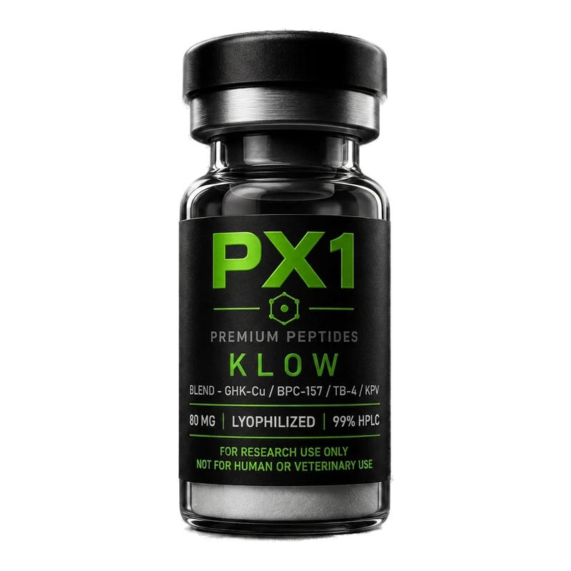 PX1 Labs KLOW teaduspeptiidi viaal