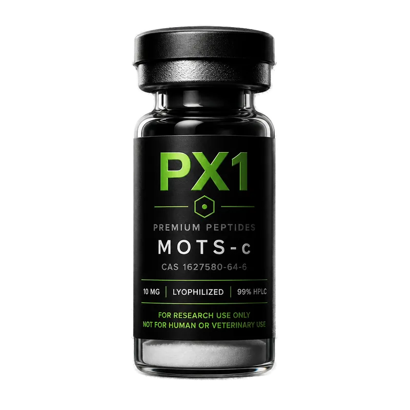 PX1 Labs MOTS-c teaduspeptiidi viaal